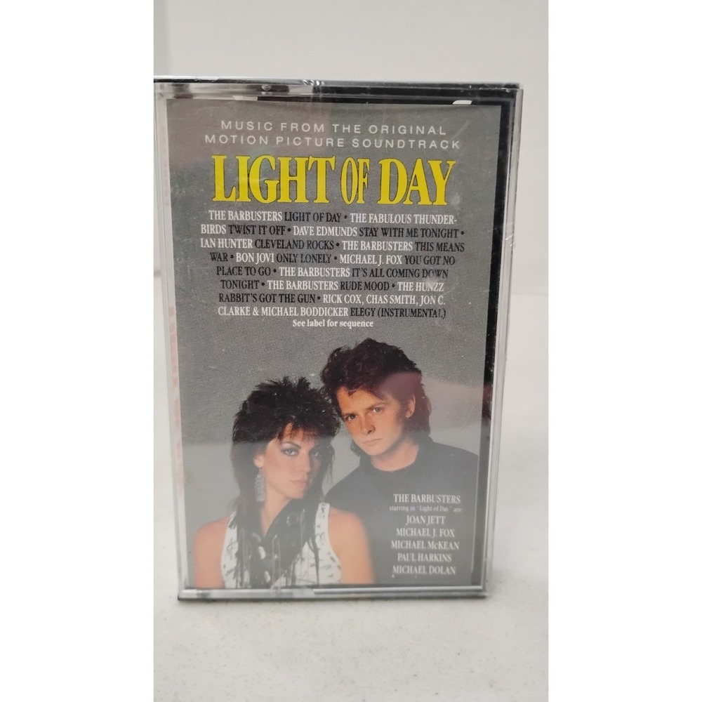 Light Of Day Soundtrack Cassette SEALED Michael J Fox Joan Jett Bon Jovi - Picture 5 of 8